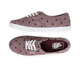 VANS |AUTHENTIC | LO PRO | BURGANDY/WHITE - tije2