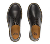 DR MARTENS | 1461 DMC 3-EYE SHOE | BLACK SMOOTH - tije2