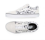 VANS | OLD SKOOL (BUTTERFLY) TRUE WHITE | BLACK - tije2